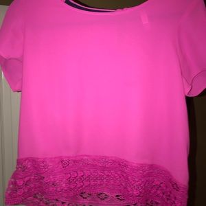 Pink top